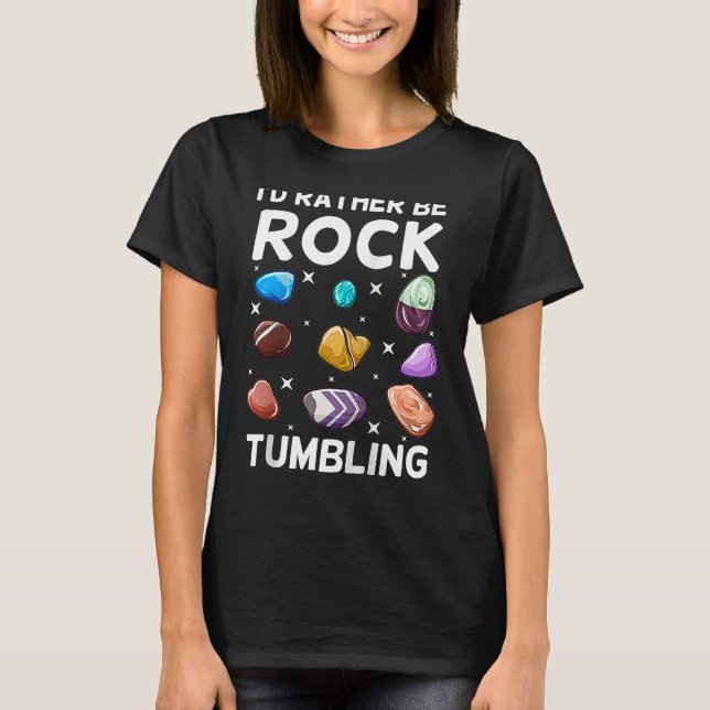 T-shirt Rock Tumbling Pierre Kit Polonais Débutant Machine (Devant)
