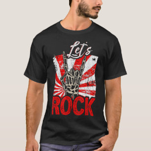 T-shirt Rock Vintage Rock And Roll Music Lovers 1608