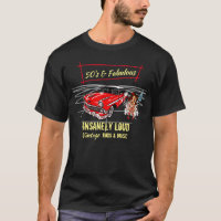 Rockabilly 50's et Fabulous Red Car Rod Music 