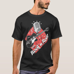 T-shirt Rockabilly Guitar Rock N Roll Psychobilly