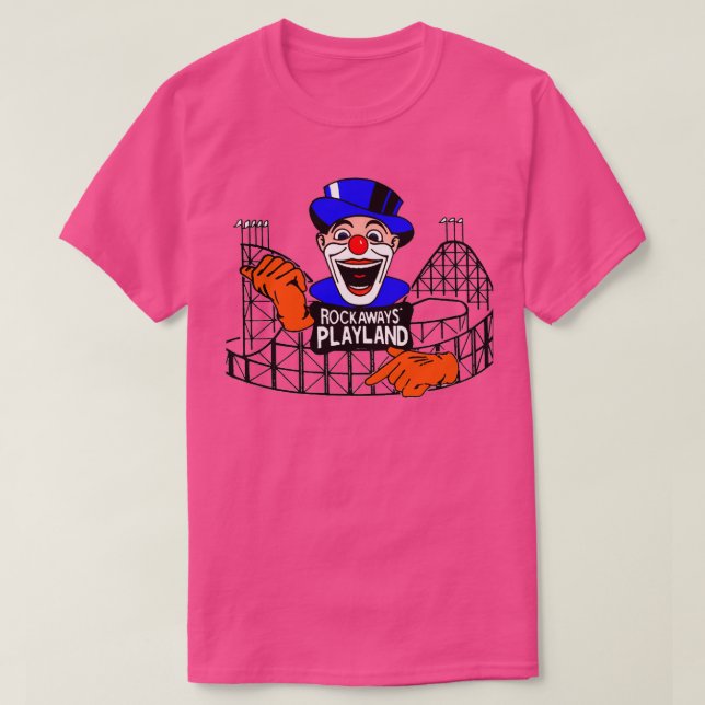 T-SHIRT ROCKAWAYS PLAYLAND (Design devant)