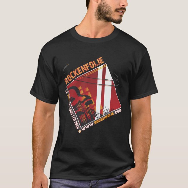 T-Shirt Rockenfolie Homme (Vorderseite)