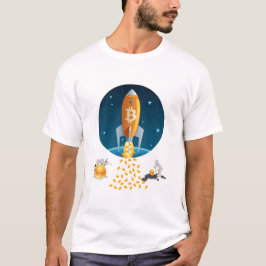 T-shirt Rocket Bitcoin