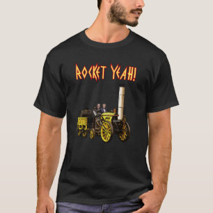T-shirt Rocket, Ouais ! Métal lourd rencontre Cuir à vapeu