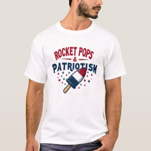 T-shirt Rocket Pops & Patriotisme