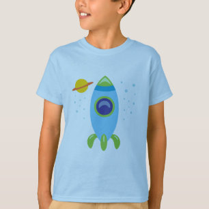 T-shirt Rocket Retro