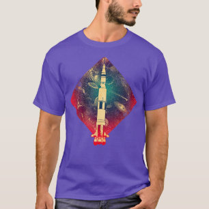 T-shirt Rocket Saturn V Moon