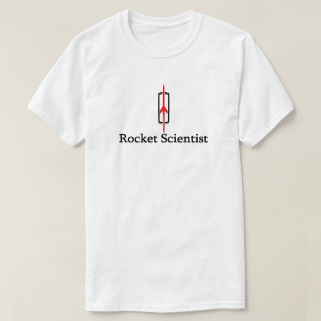 T-SHIRT ROCKET SCIENTIFIQUE (Design devant)