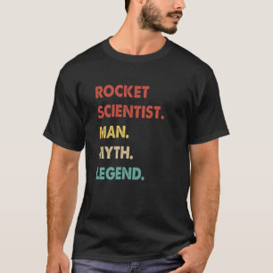 T-shirt Rocket Scientifique Homme Mythe Légende 1