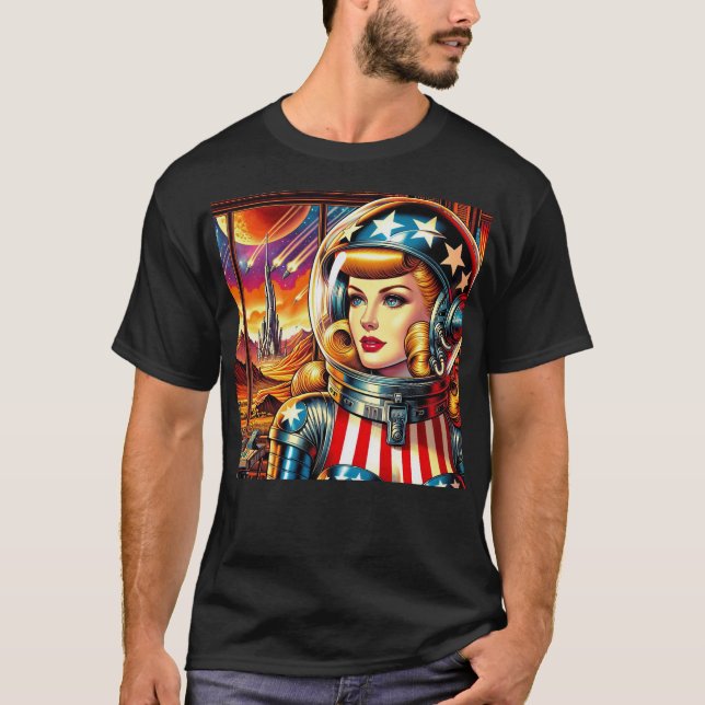 T-shirt Rockets Among the Stars  (Devant)