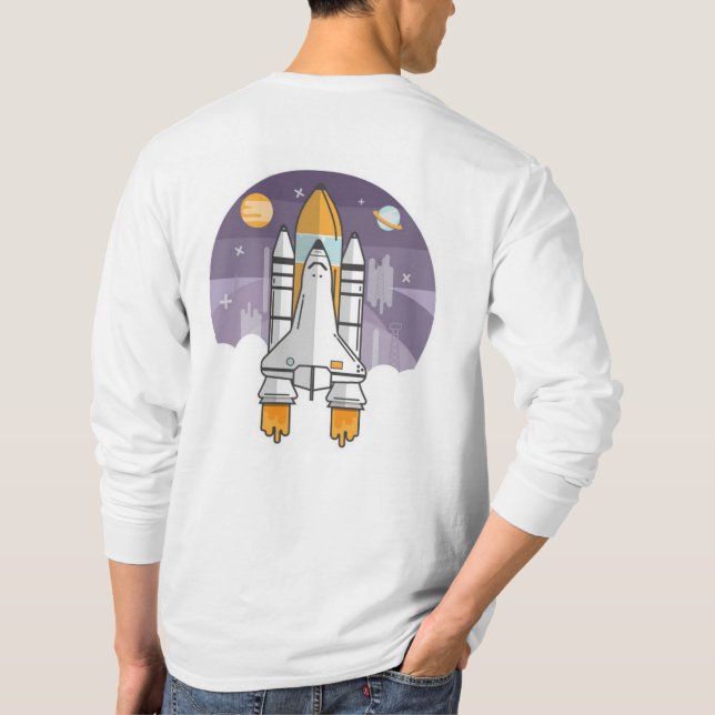 T-shirt Rocketship (Dos)