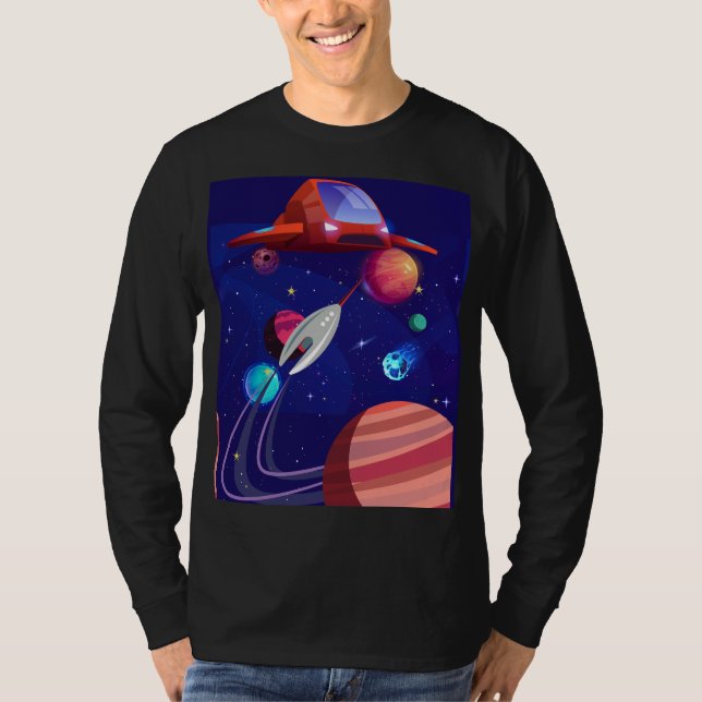 T-SHIRT ROCKETSHIP (Devant)