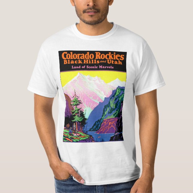 T-shirt Rockies du Colorado (Devant)