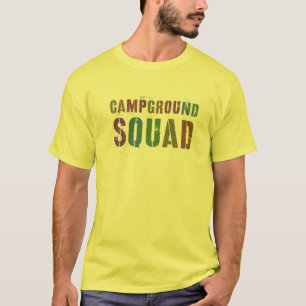 T-shirt Rockin' CAMPGROUND SQUAD Conseiller d'été Enseigna