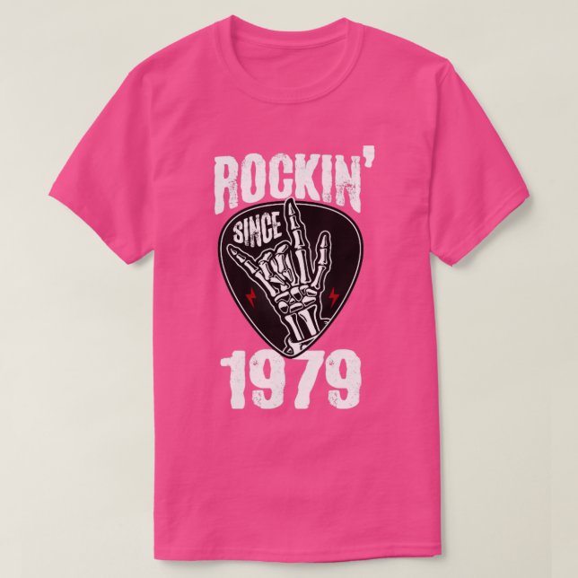 T-shirt Rockin depuis 1979 (Design devant)