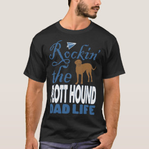 T-shirt Rockin The Plott Hound Papa Fête des pères Cadea