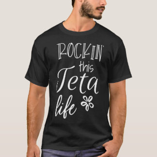 T-shirt Rockin This Teta Life Arabia Syrie Arabe ou Syrie