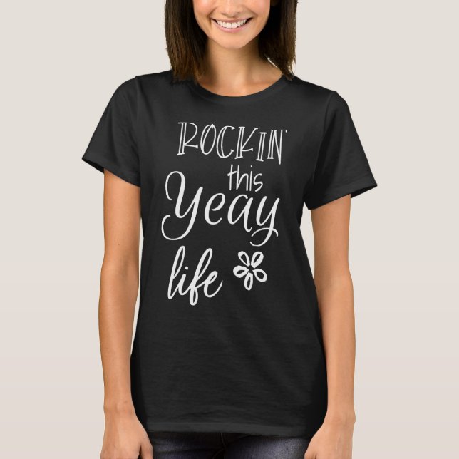 T-shirt Rockin This Yeay Life Cambodge grand-mère cambodgi (Devant)