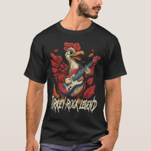T-shirt Rockin' Turkey - Fun Musical Thanksgiving Guitar R