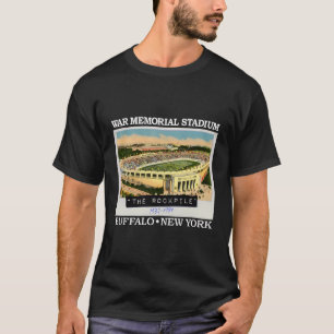 T-shirt Rockpile Buffalo War Memorial Stadium Ny Sport