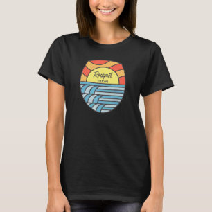 T-shirt Rockport Texas Tx Atlantic Sunrise Vacances Matchi