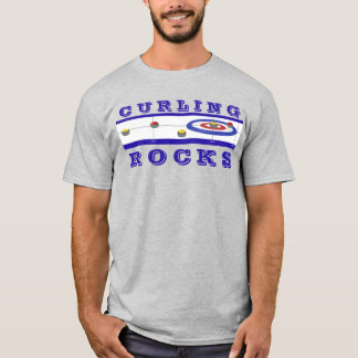 T-shirt Rocks de curling