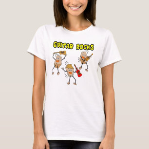 T-shirt Rocks de guitare