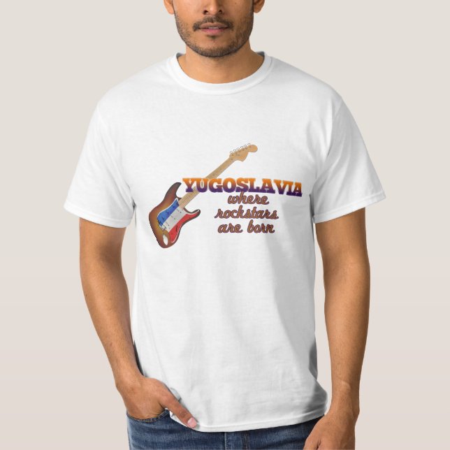 T-shirt Rockstars sont né en Yougoslavie (Devant)