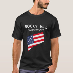 T-shirt Rocky Hill Connecticut USA État Amérique Voyage Co