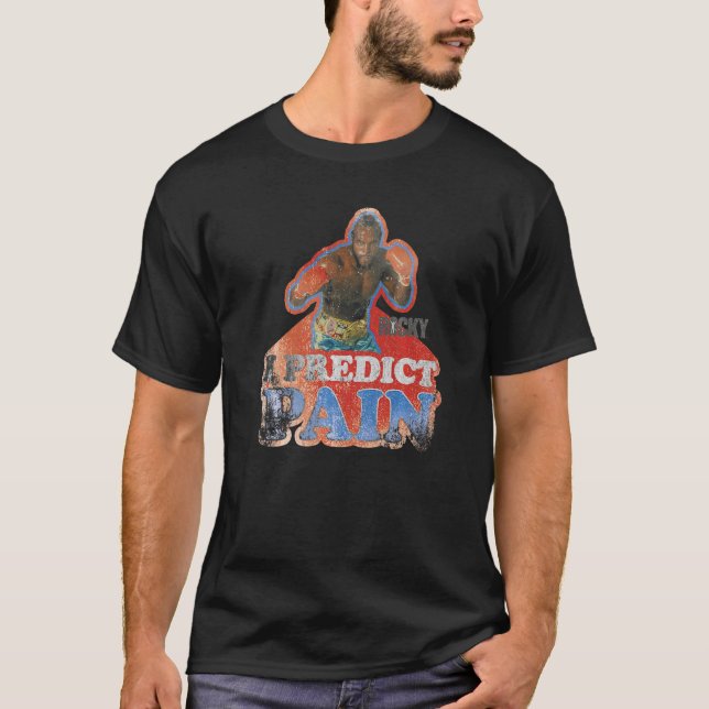 T-shirt Rocky III I Prédit la douleur (Devant)