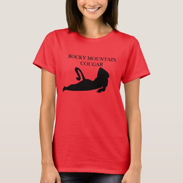 T-shirt Rocky Mountain Cougar (Devant)