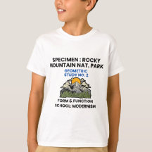 Rocky Mountain National Park Retro Specimen
