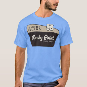 T-shirt Rocky Point State Park Affiche de bienvenue de Rho