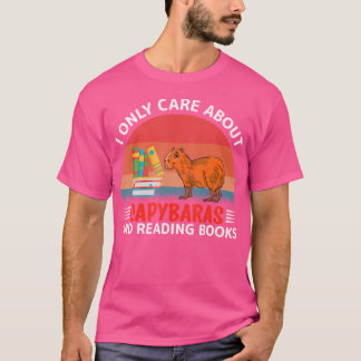 T-shirt Rodent Je Ne M'Intéresse Qu'Aux Capybaras Et À La 