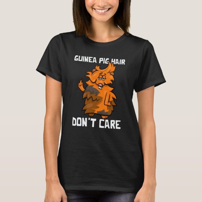 T-shirt Rodents Guinea Pig Wheek Wheekls Skinny Pig Cavies (Devant)