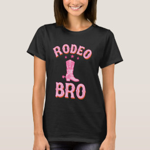 T-shirt Rodeo Bro 1er Premier Anniversaire Cowgirl Western