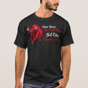 T-shirt Rodeo Bull Riding Élevage Spectacle Fermier Vache
