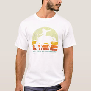 T-shirt Rodéo Cheval Retro Equestrian Vintage T Shi
