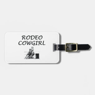 T-SHIRT Rodeo-Cowgirl Gepäckanhänger