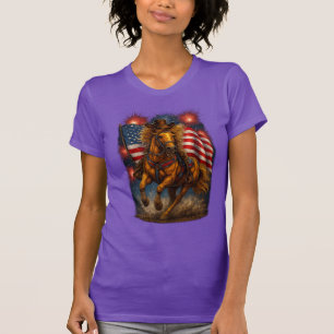 T-shirt Rodéo de la Fierté Américaine