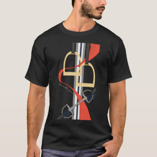 T-shirt rodéo de luxe cheval
