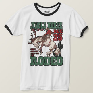 🎄 T-Shirt Rodeo du Cheval Sonneur – Noël Western