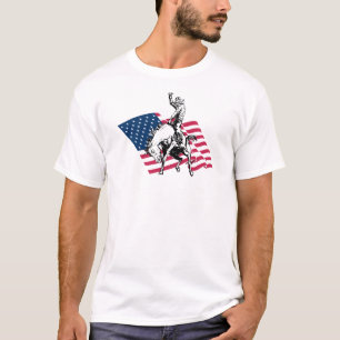 T-shirt Rodéo Etats-Unis - L'Amérique, le cheval de cowboy
