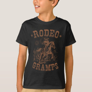 T-shirt Rodeo Gramps Cow-boy occidental Famille appariée P