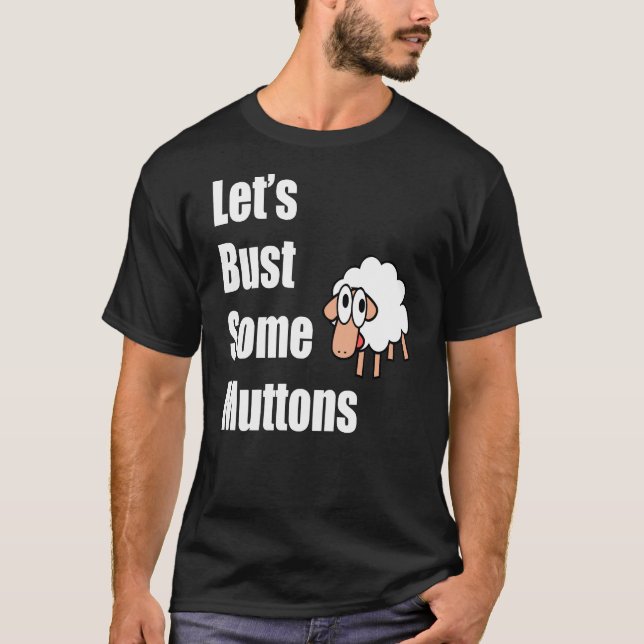 T-shirt Rodeo Mutton Bustin (Devant)