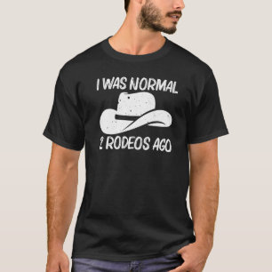 T-shirt Rodéo Pour Hommes Femmes Rodéo Sport Équestre Chev
