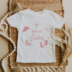 T-Shirt Rodéo Soeur WYNONA Blush Rose Cowgirl