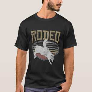 T-shirt Rodeo Style Bull Riding