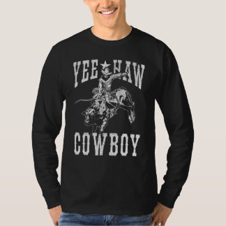 T-shirt Rodéo Yeehaw Occidental Country Cowgirl