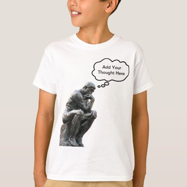 T-shirt Rodin's Thinker (Devant)